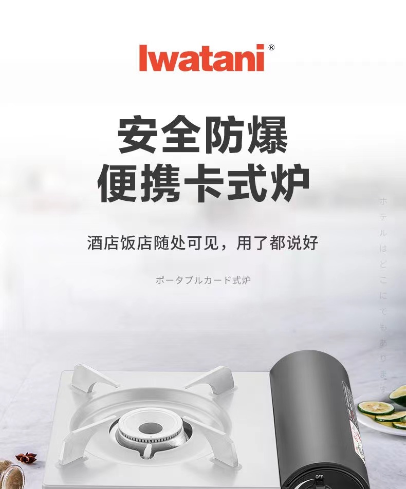 岩谷户外便携式卡式炉燃气炉煤气灶露营套装卡磁瓦斯炉具卡式炉盒装套餐气罐套餐-第2张图片-重庆毛毛雨文化创意有限公司